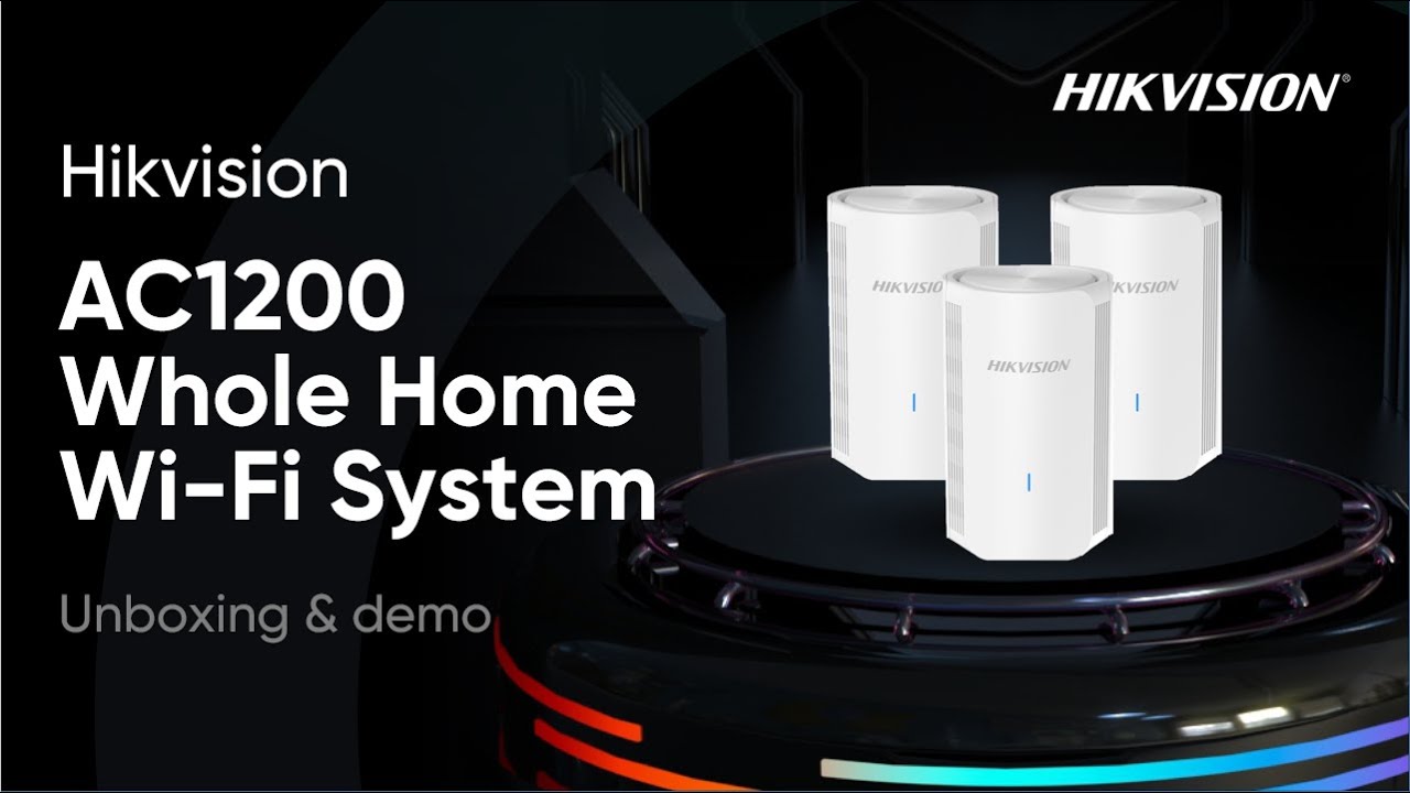 Hikvision AC1200 Whole Home Mesh WiFi System