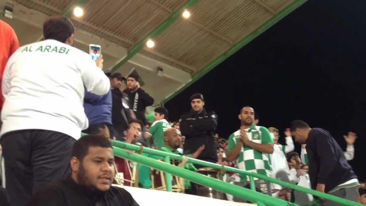مباراة العربي الكويتي vs النصر السعودي وجمهور الزعيم