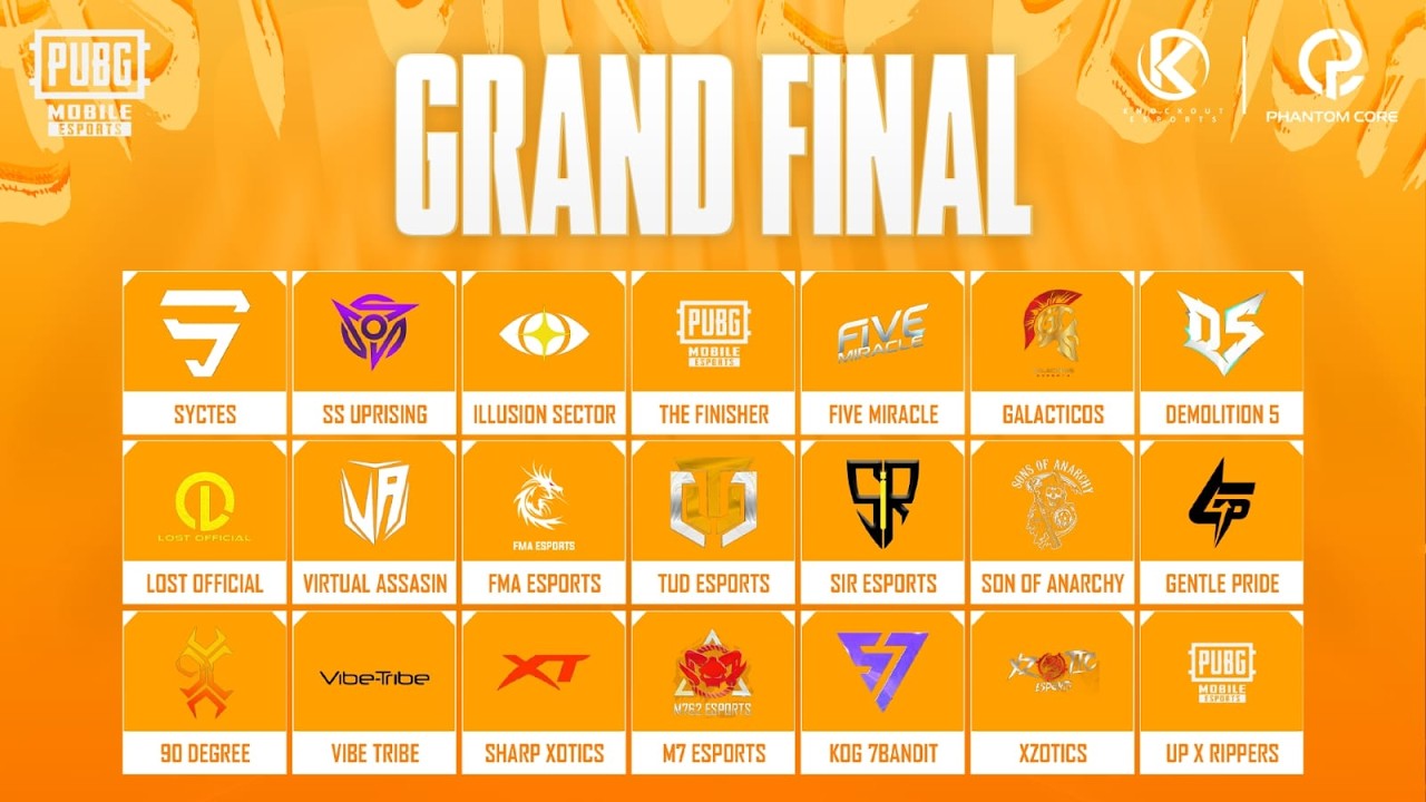 LAST CIRCLE CLASH • GRAND FINALS • LIVE • PUBGM