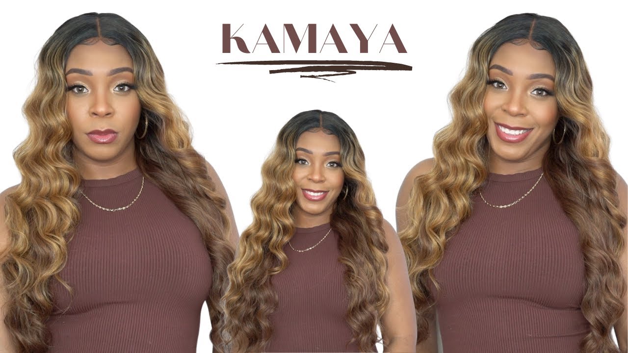 Freetress Equal Synthetic Hair Lite HD Lace Front Wig - KAMAYA --/WIGTYPES.COM