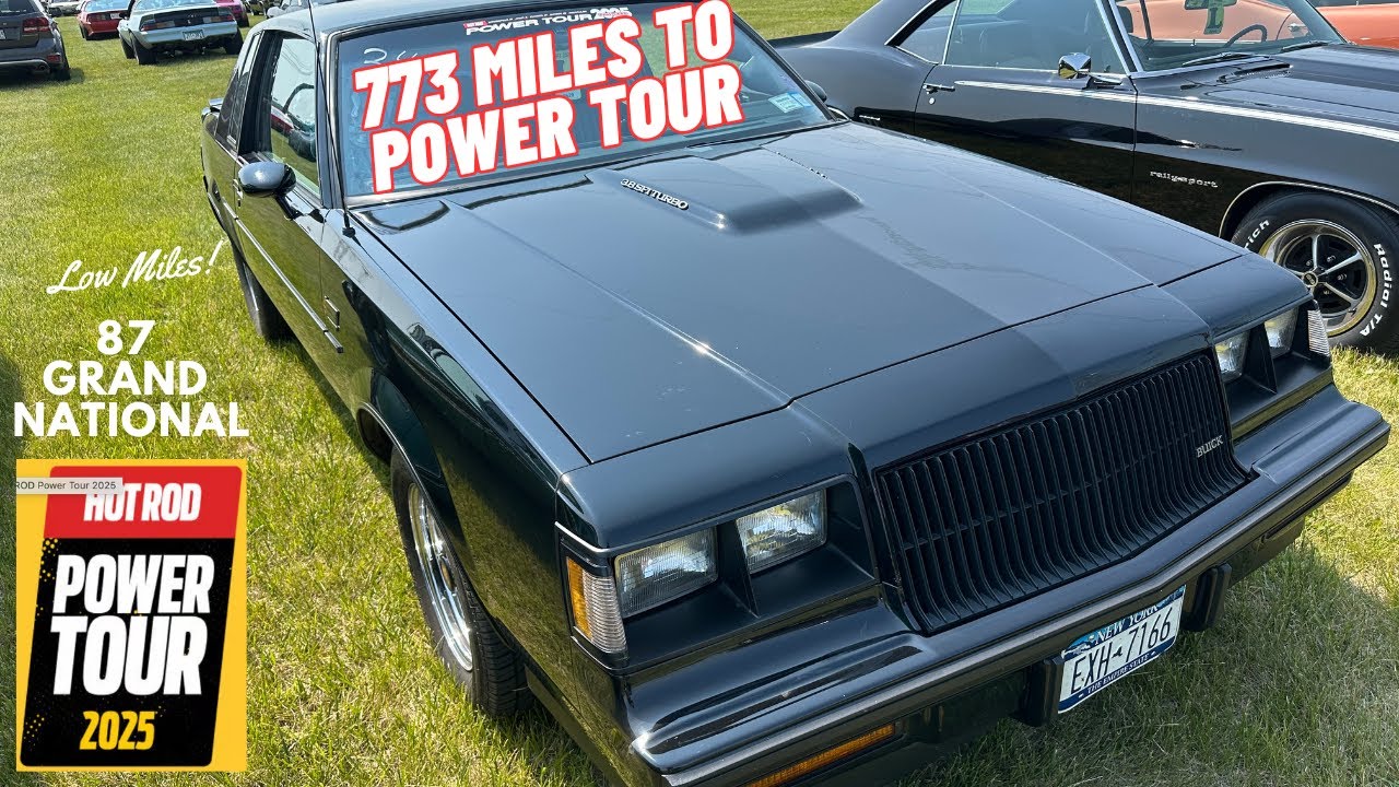 Driving 773 miles to Power Tour in my LOW MILES '87 Grand National!
