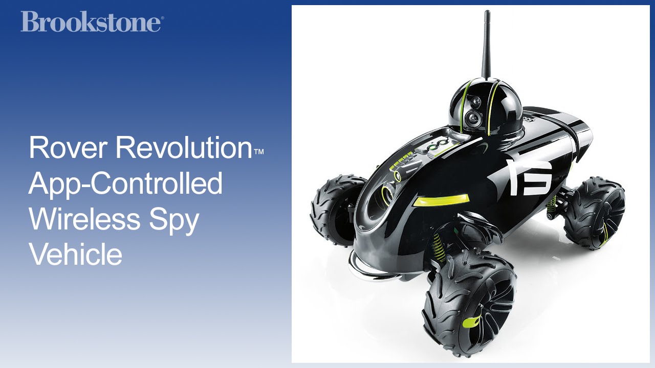 Rover Revolution&trade; App-Controlled Wireless Spy Vehicle