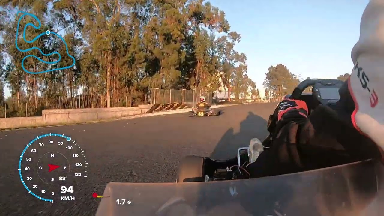 F.Dinis/PCunati- Kartódromo Fátima (Funpark) Kart Rotax Max DD2/KZ R1 CRG -