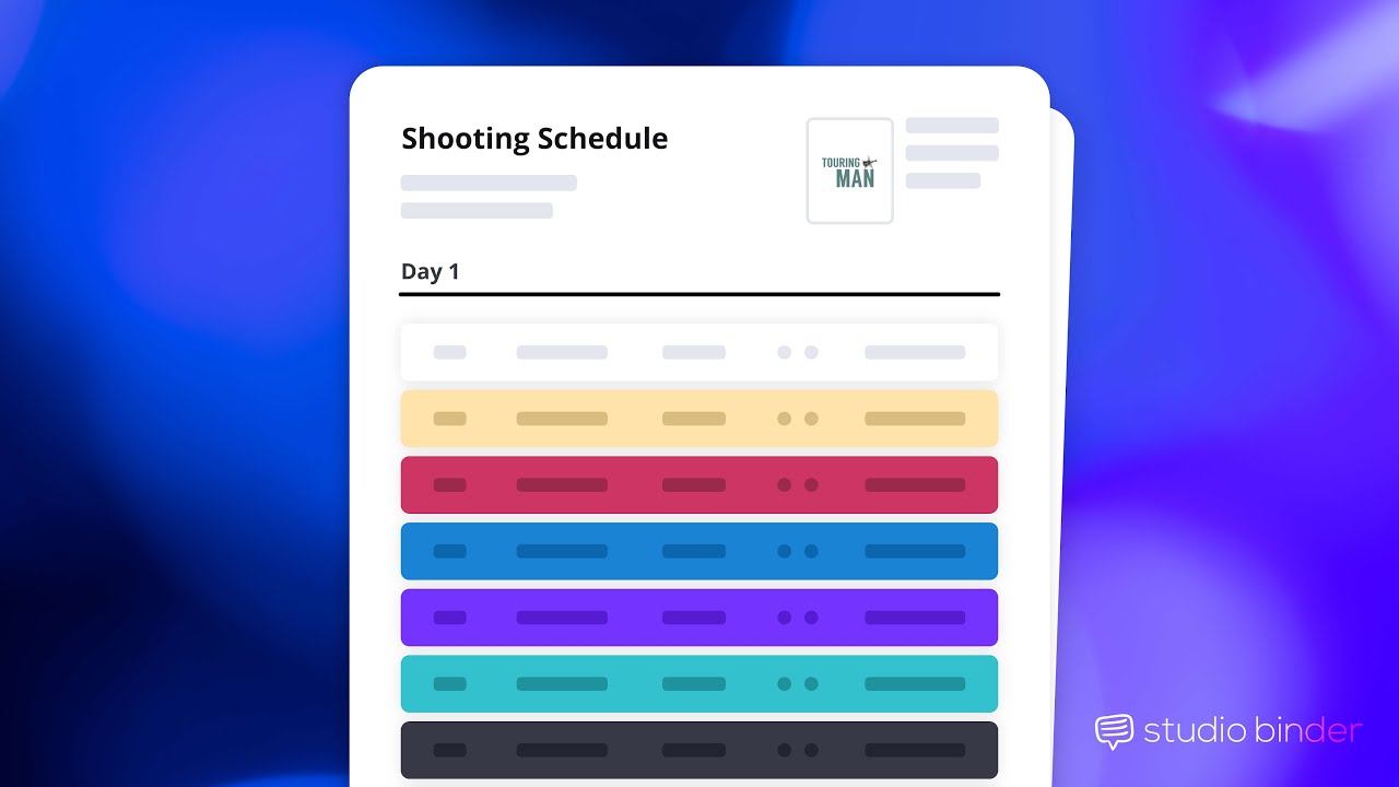 How to Generate a PDF of the Stripboard | Shooting Schedule Tutorial