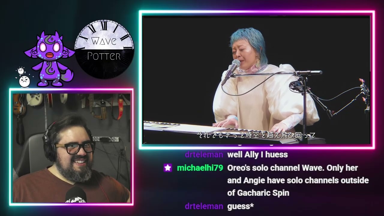 Music teacher reacts to Oreo Playing Gacharic Spin オレオレオナ - Lin-Lin-Lan (弾き語りライブ) Yokohama mint hall