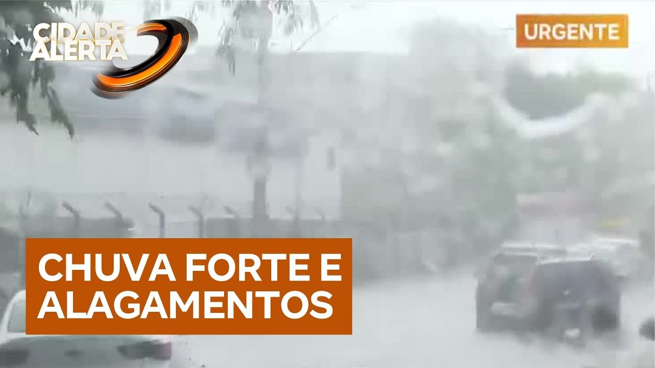 Chuva forte causa alagamentos e transtornos no Rio de Janeiro e S&atilde;o Paulo