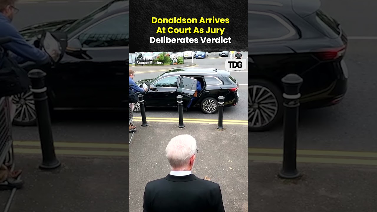 Donaldson Arrives At Court As Jury Deliberates Verdict In Historical Sex Offences Trial