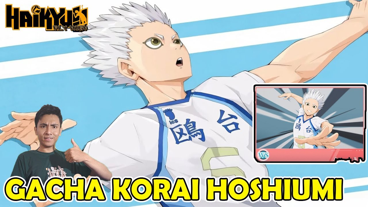 RILIS REBANNER KORAI HOSHIUMI UR! GAS Gacha Karakter Dan Memory Sampai Dapat - HAIKYU FLY HIGH