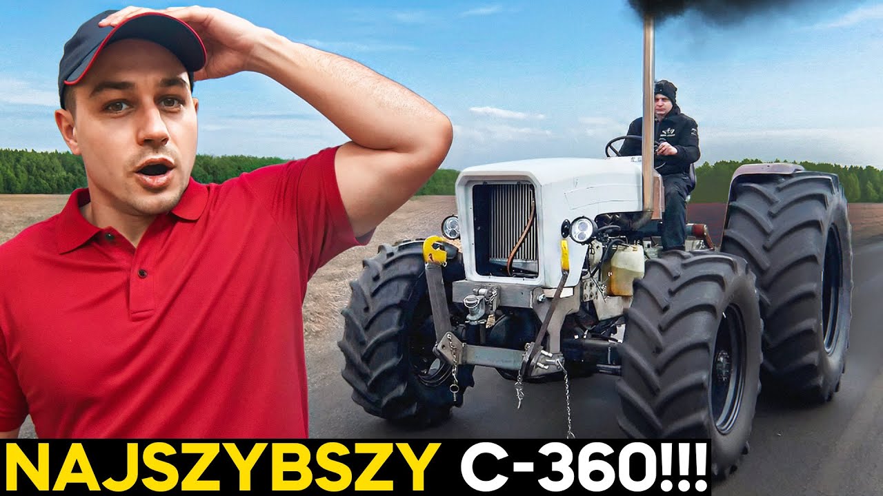 To jest NAJSZYBSZY URSUS C- 360 TURBO 4x4 !!