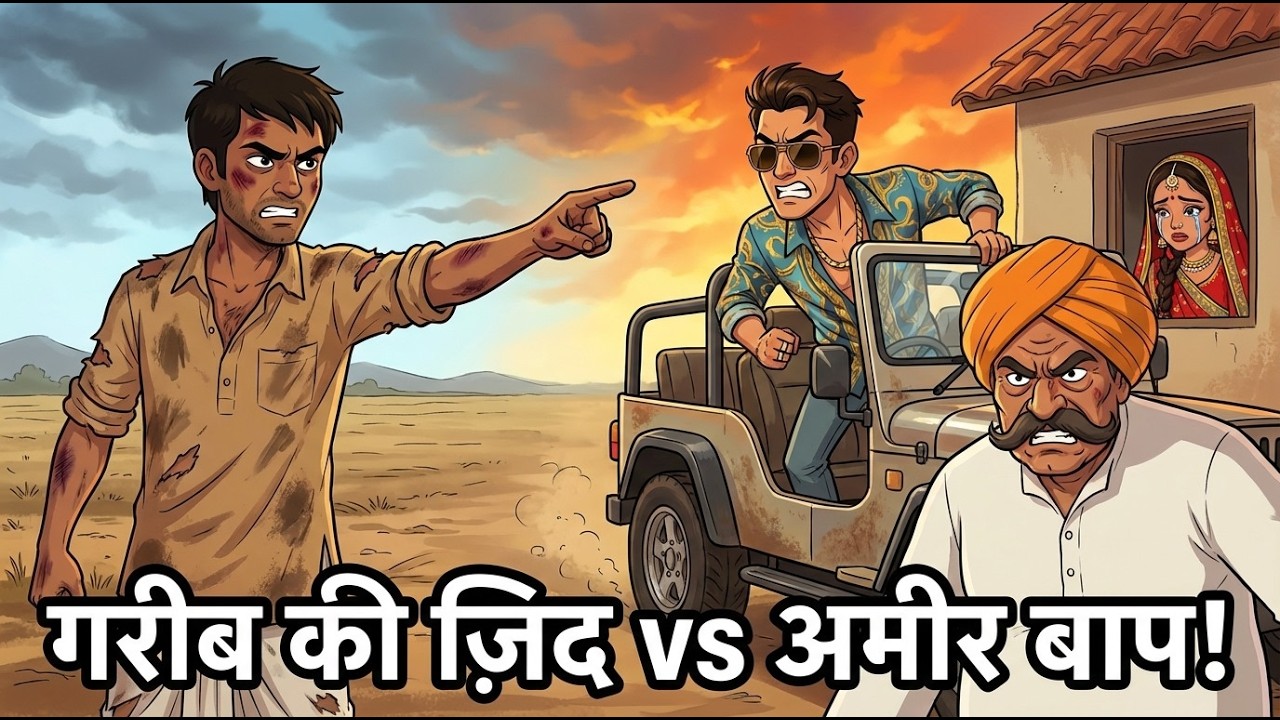गाँव की एक सच्ची प्रेम कहानी-Pyaar Hi Toh Kiya Hai | Emotional Animated Hindi Story|Romantic Cartoon