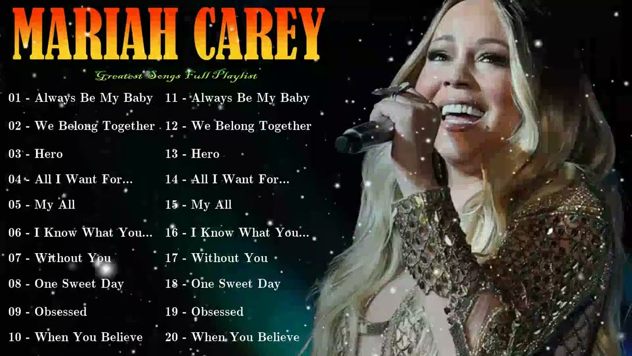 🦚 Mariah Carey - Vibrant anthems for strong souls owning the night, love and iconic power 💎