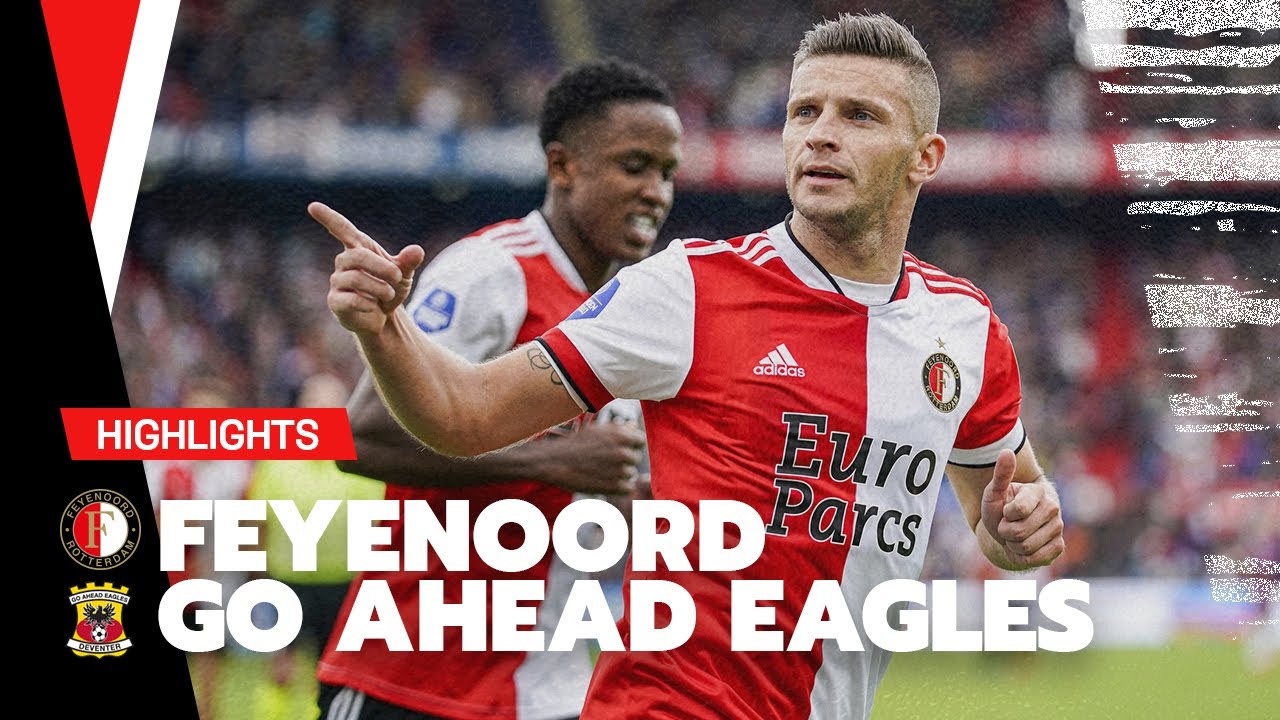 LINSSEN laat De Kuip weer juichen! | Highlights Feyenoord - Go Ahead Eagles | Eredivisie 2021-2022
