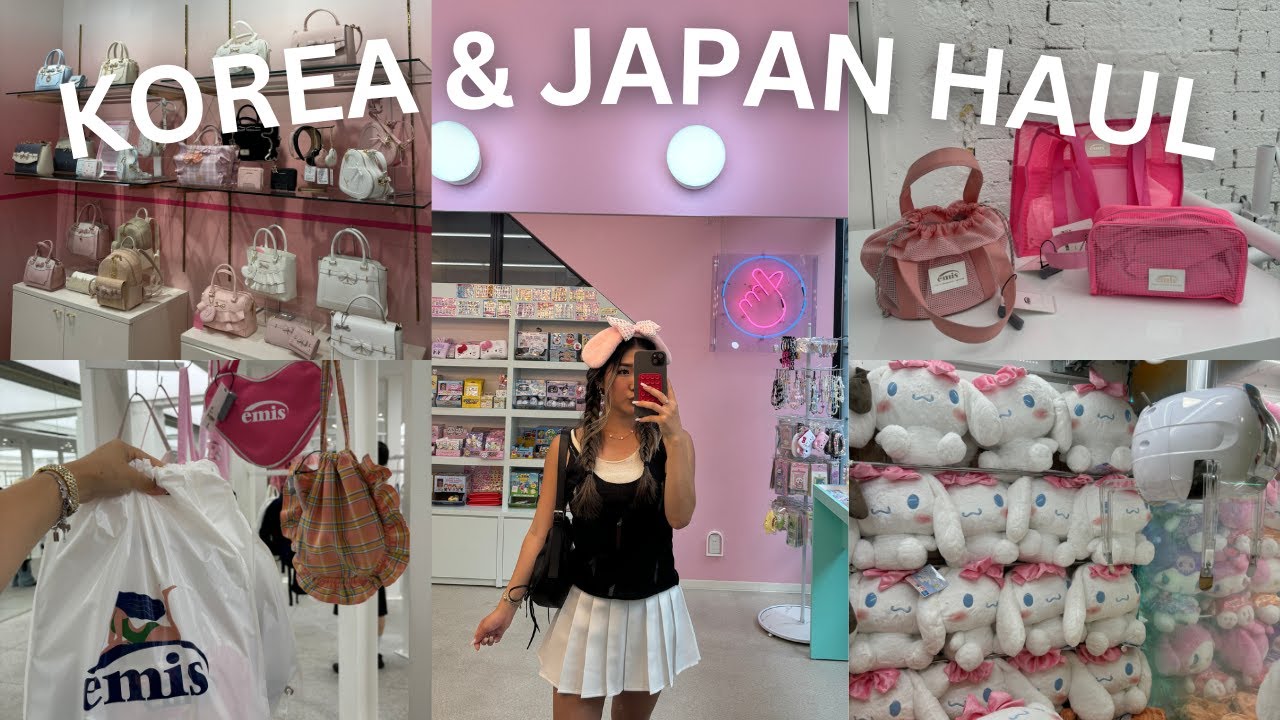 HUGE KOREA & JAPAN HAUL | olive young, emis, dasique & more!