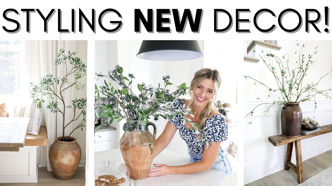 HOME DECOR HAUL || STYLING NEW DECOR || DECORATING TIPS AND IDEAS || DECORATING INSPIRATION