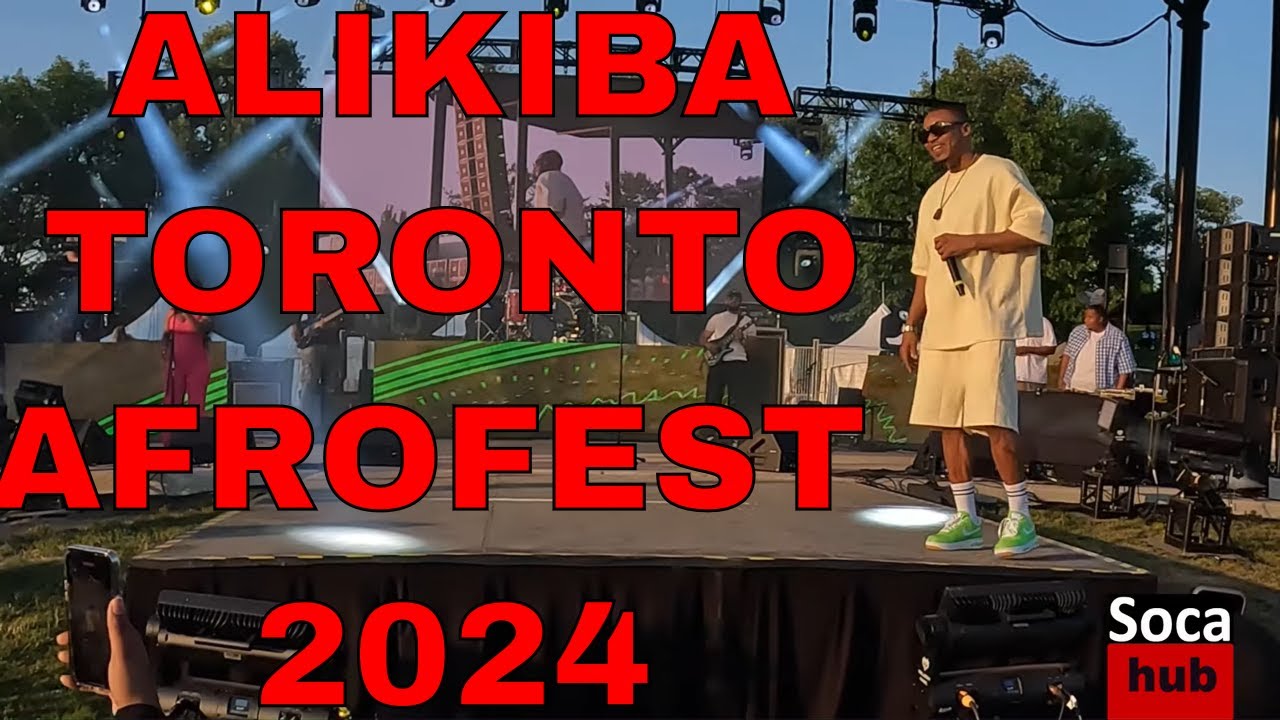 ALIKIBA Live performance at Toronto Afrofest 2024 - African cultural & Music Festival 2024