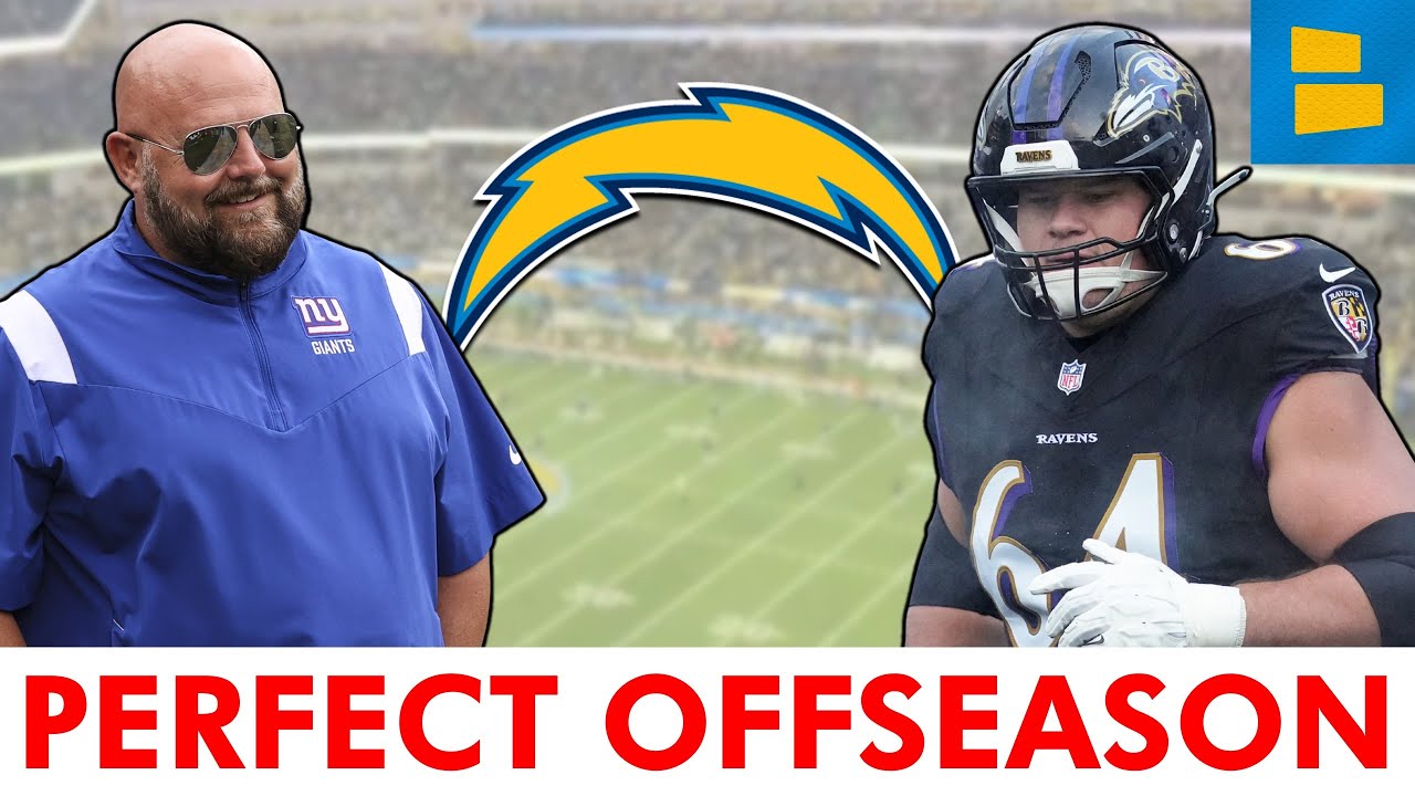 LA Chargers PERFECT Offseason Plan For 2026: Hire Brian Daboll for OC + Sign Tyler Linderbaum
