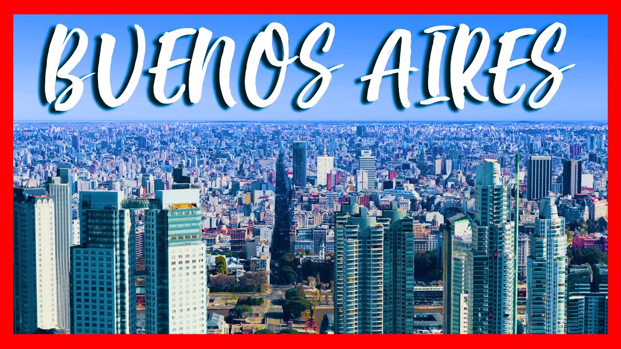Aerial view of BUENOS AIRES 🇦🇷 Argentina