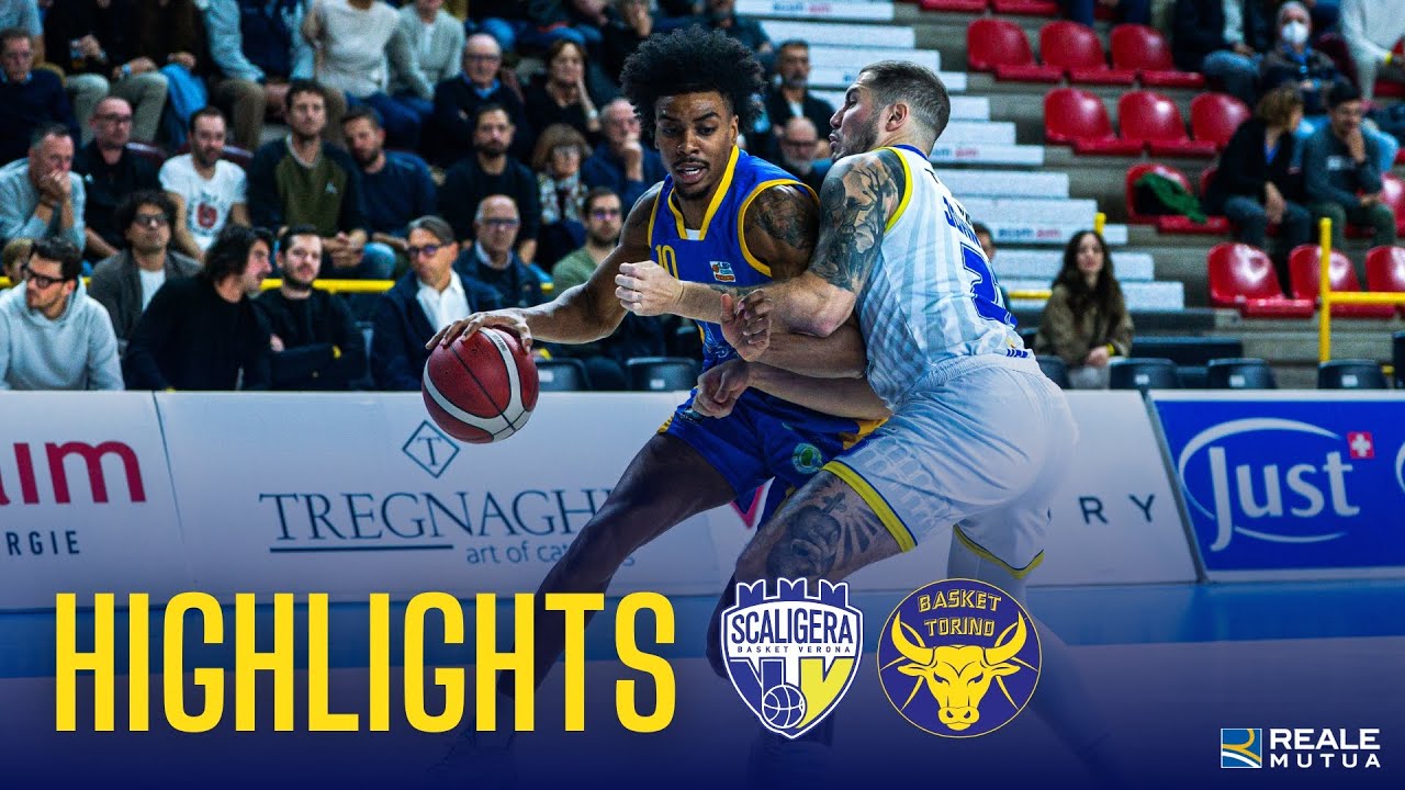 Highlights: Tezenis Verona - Reale Mutua Torino 75-58 | Regular Season 2025/26 | 4^ Giornata