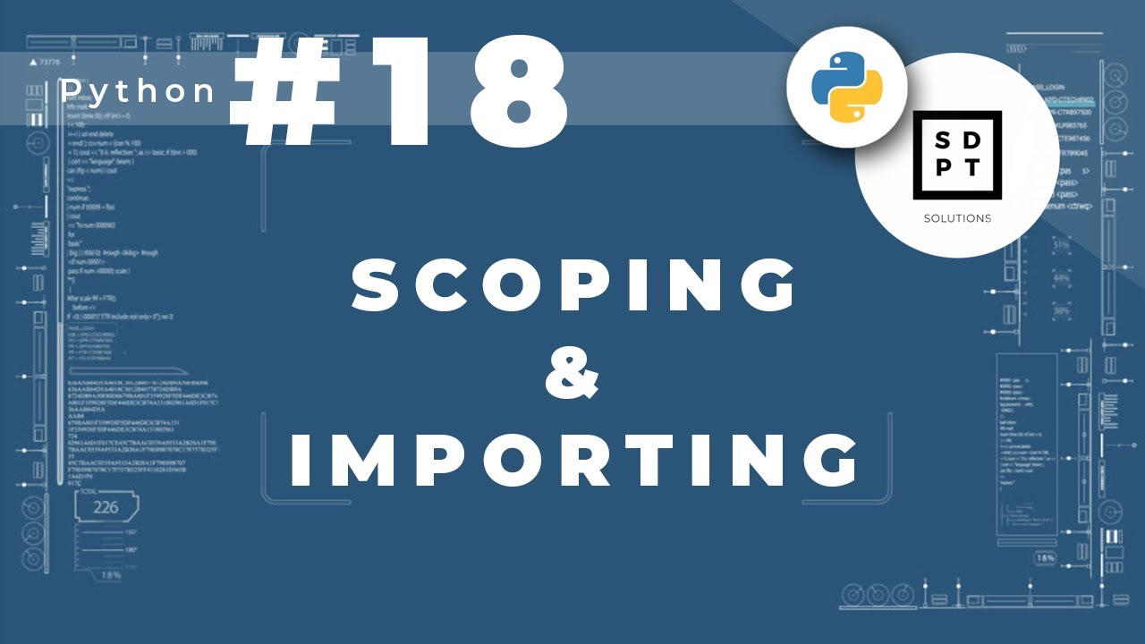 Python Tutorial #18: Scoping & Importing | Using Other Files or Directories | Tagalog | Filipino