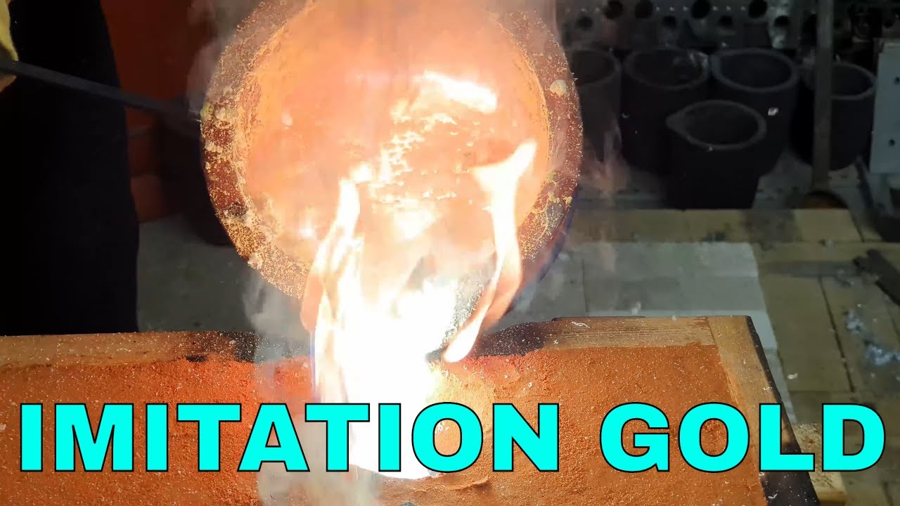 How to Make Prince Rupert's Metal - Imitation Gold - Golden Mask