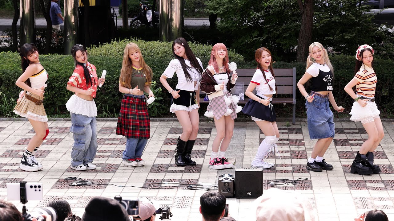 삐끼삐끼 추는 유니스(UNIS) ‘너만 몰라’ 미니팬미팅 (Mini Fanmeeting) | 음악중심 • 240810