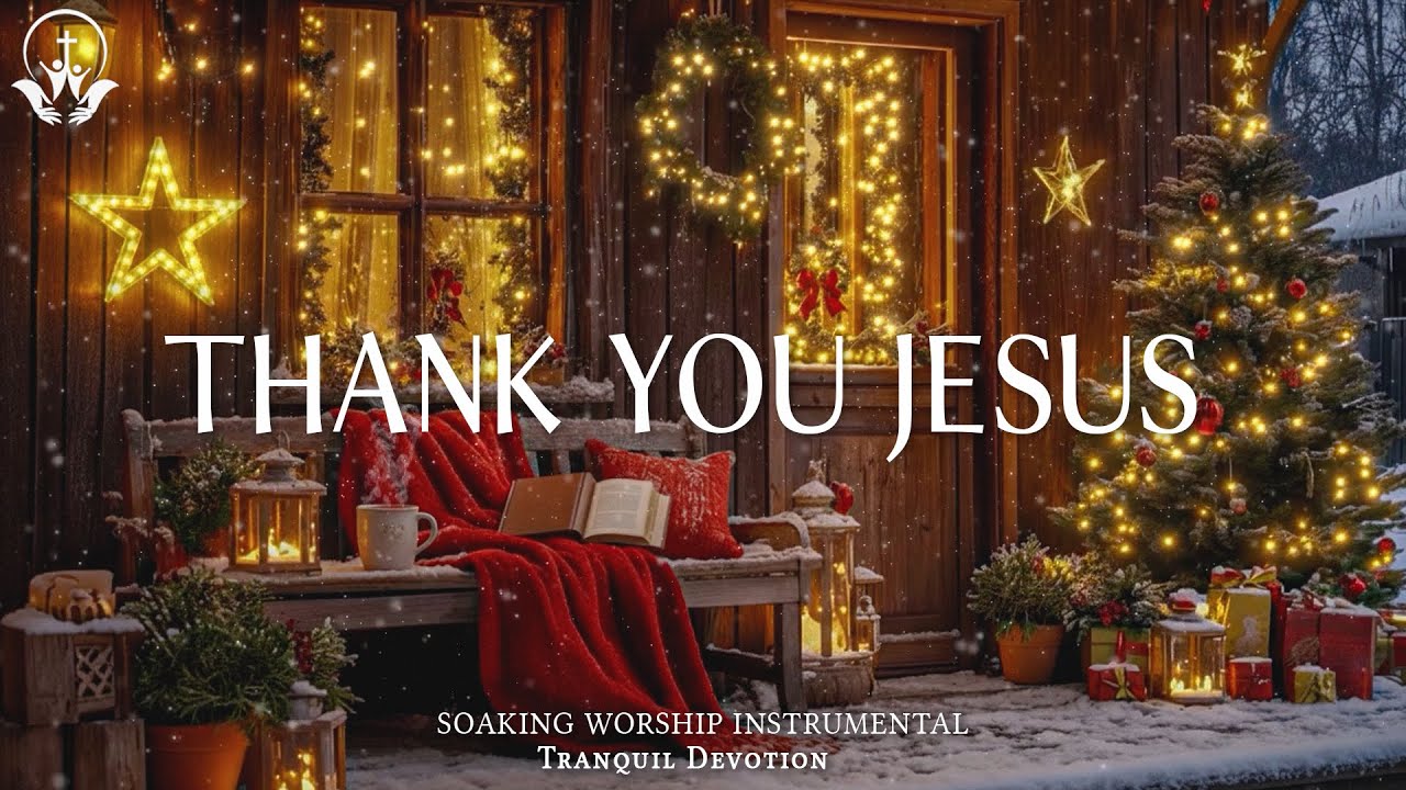 Christmas Worship Ambience 🎄 Instrumental Christmas Worship Music For Prayer | Snow & Scriptures