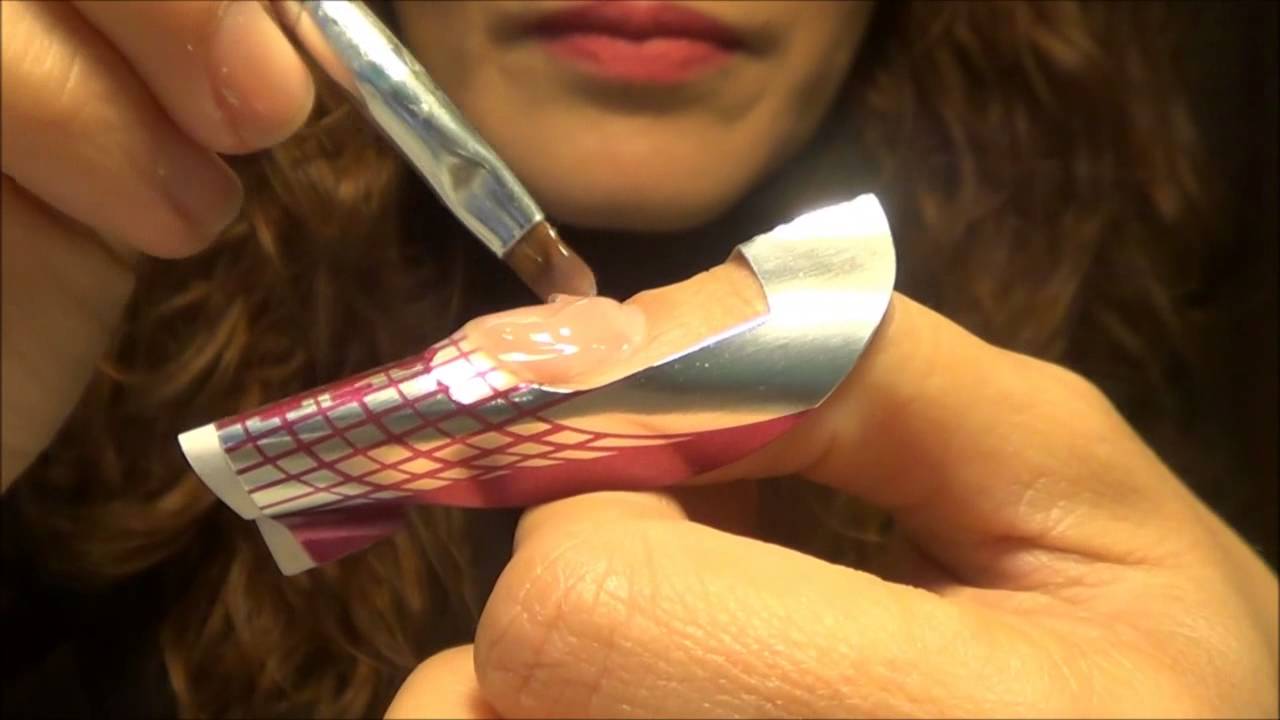 Como me hago las uñas de gel .Tutorial