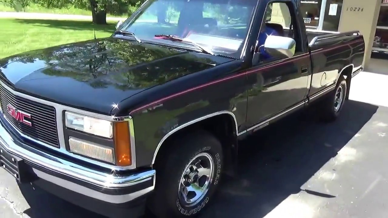 RossCustomsMI.com - SOLD SOLD - 1992 GMC Sierra SLE 1500 C10 Pickup
