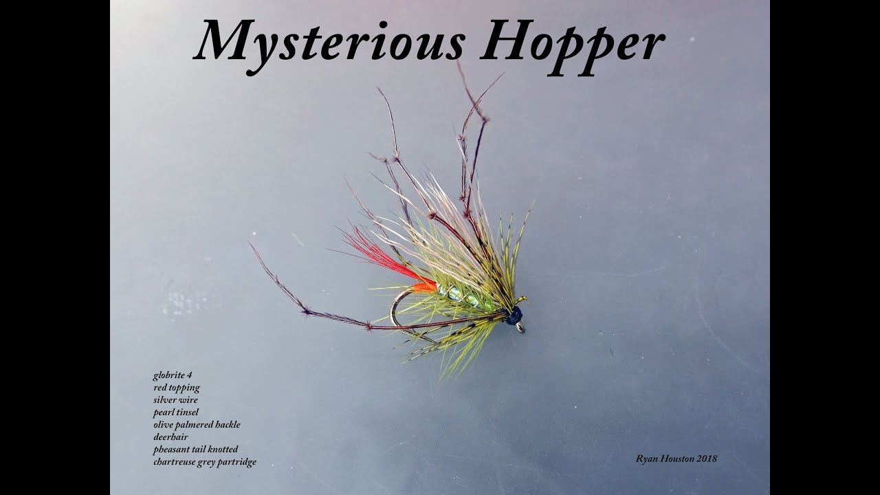 TYING THE MYSTERIOUS HOPPER WITH RYAN HOUSTON 2018