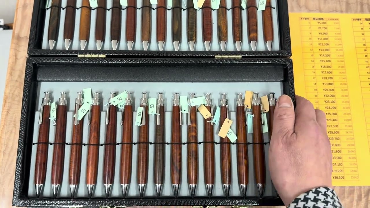 ペンシル楔　その3  三越文具祭り、デルタさんイベント分