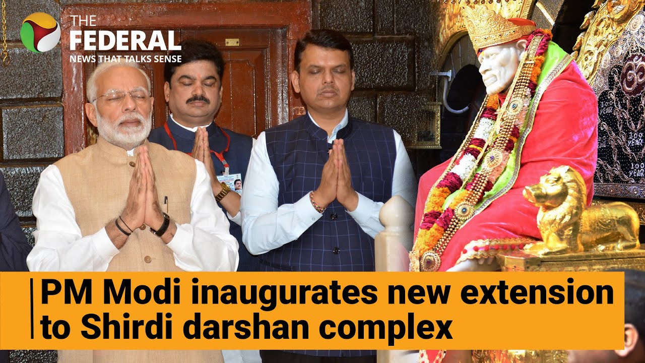 PM Modi opens fancy extension in Shirdi complex; major relief for devotees | The Federal