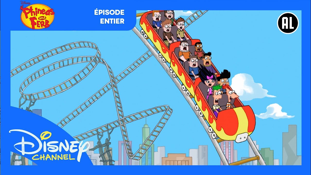 Phineas et Ferb | Les Montagnes Russes | Episode Complet | Disney Channel Belgique