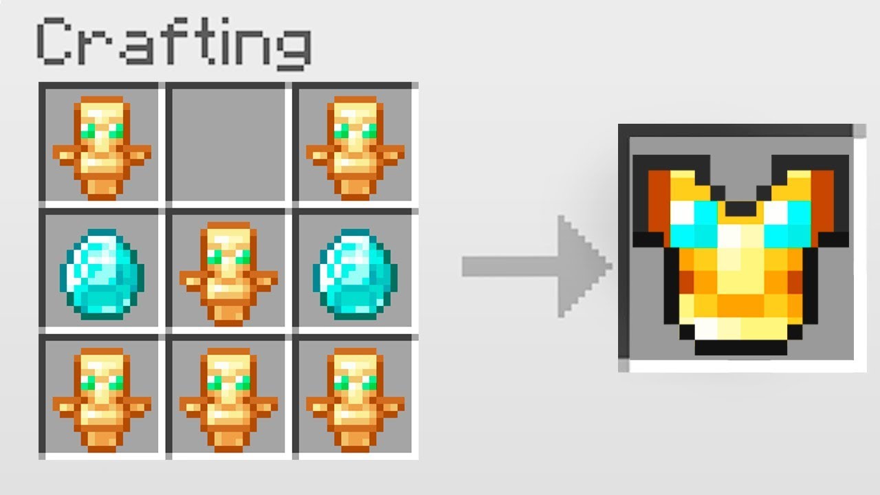 Minecraft UHC but you can craft *NEW* items from any block...