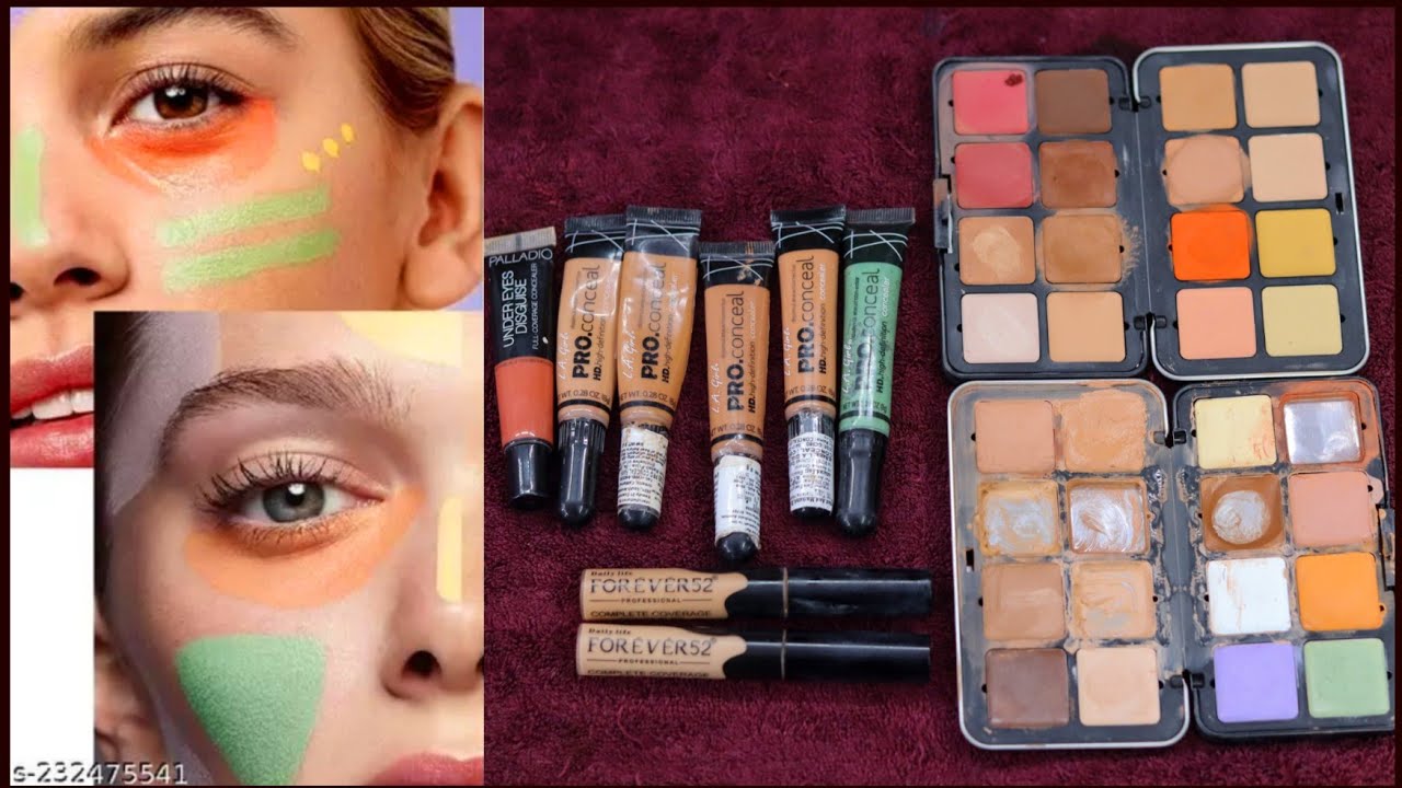 How to apply color correcting concealer | How to choose perfect concealer shade ...