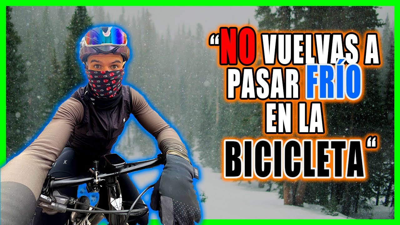 Como ABRIGARSE en Ciclismo para INVIERNO 🥶 ▶︎ Consejos [PROBADOS ✅]