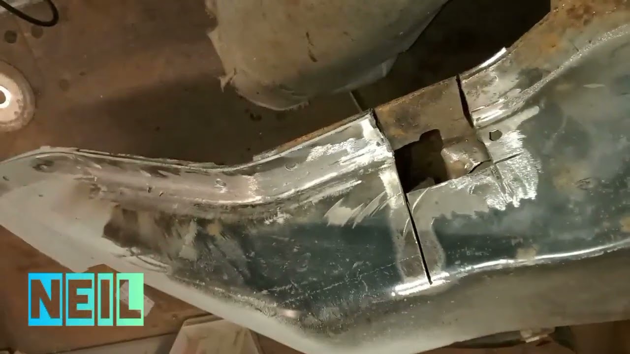 Fixing my very rusty Volkswagen T4. Part 25. More front cross member repairs.