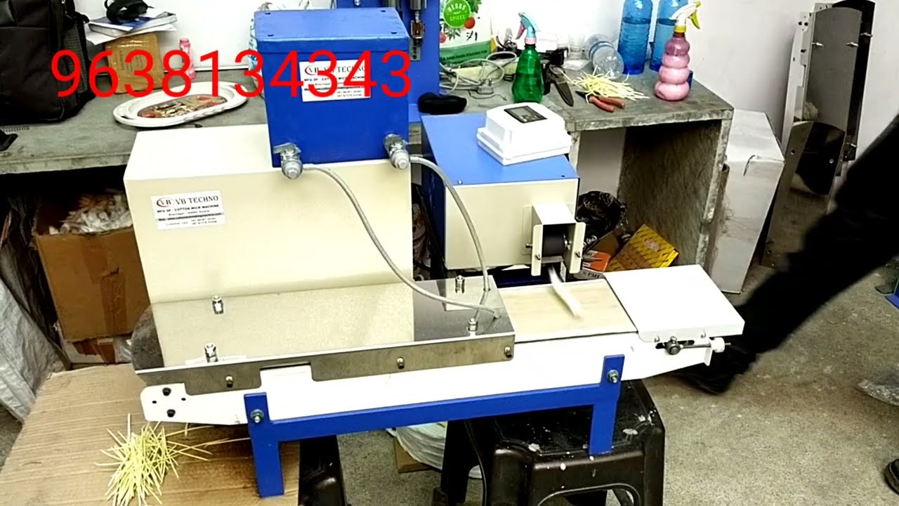 100% Fully Automatic High Speed Long Cotton Wick Machine | Cotton Wick Business | Cotton Wick