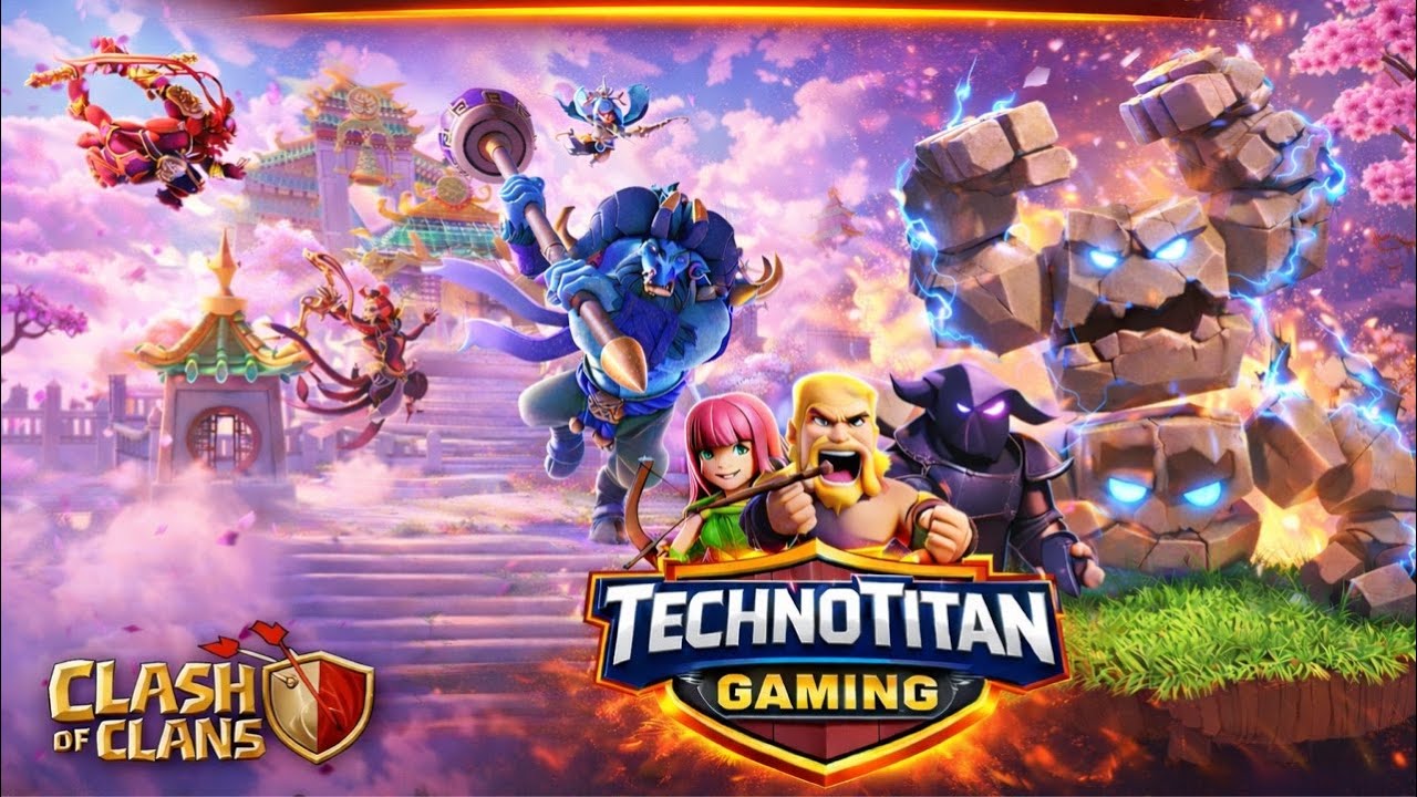 TechnoTitan is Live | Clash of Clans | Base Viewing | Live CWL Attack | Loot Farming