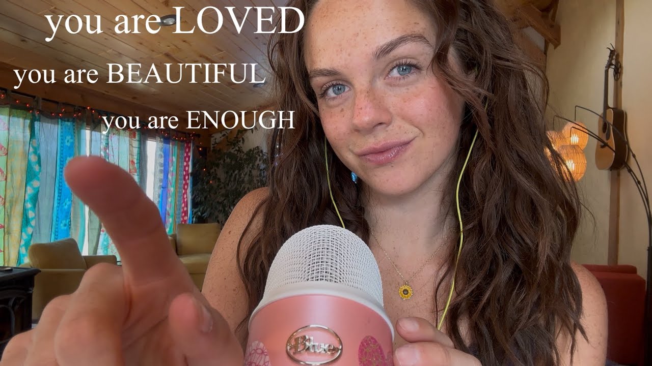 ASMR Repeating POSITIVE AFFIRMATIONS