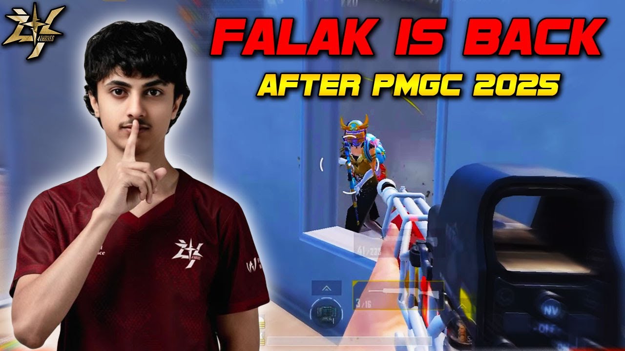 PUBG Mobile Pakistan : FALAK IS BACK After PMGC 2025 Ultimate Royale Highlight Ep.519 @falakpubgm