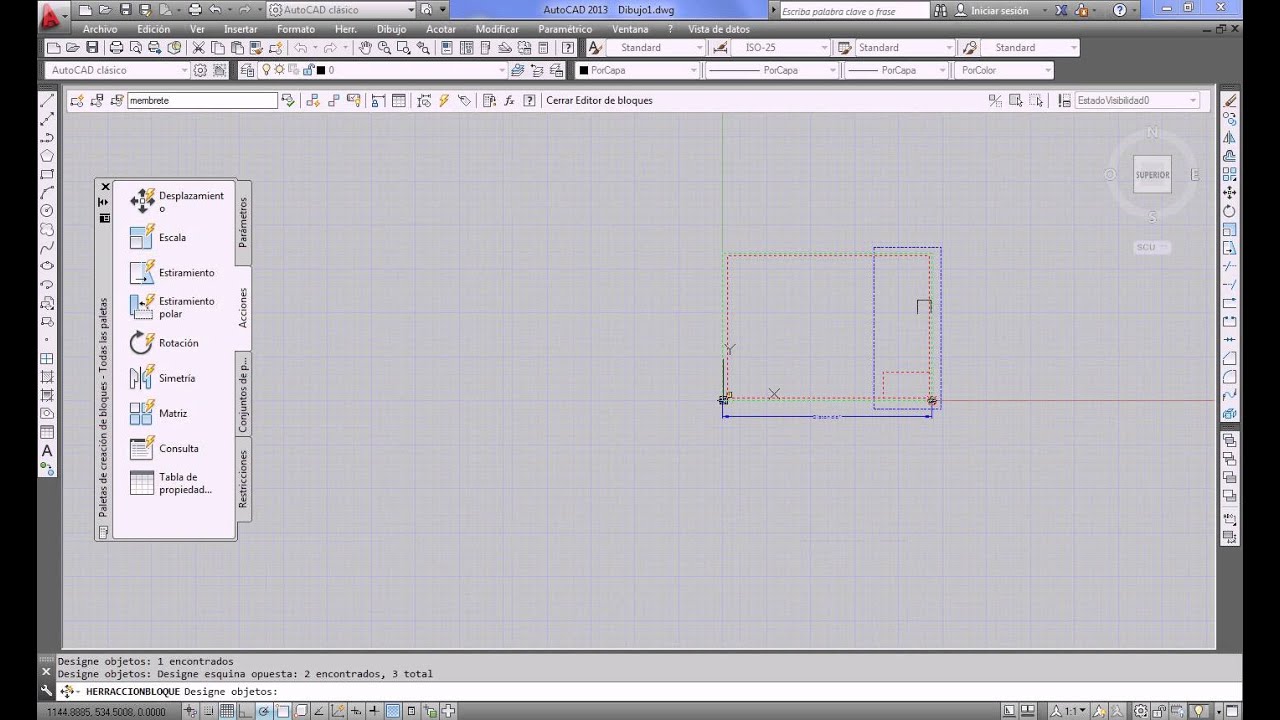AutoCAD - Bloques Dinámicos - Membrete