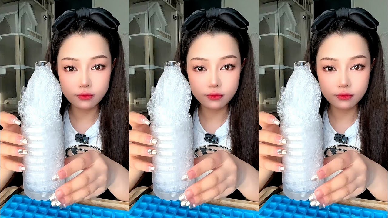 ASMR THIN ICE EATING