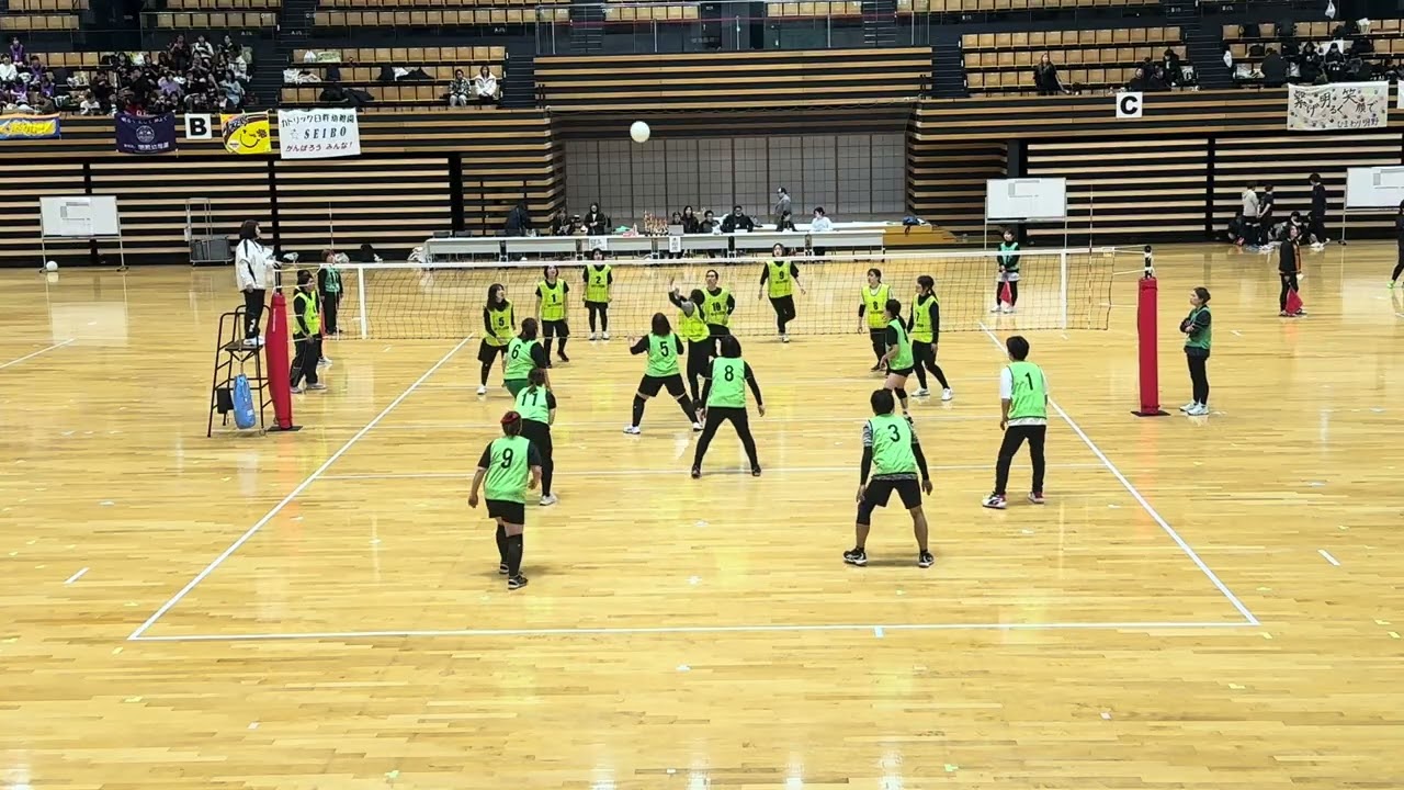 1/28県大会　予選３試合目　カトリック臼杵