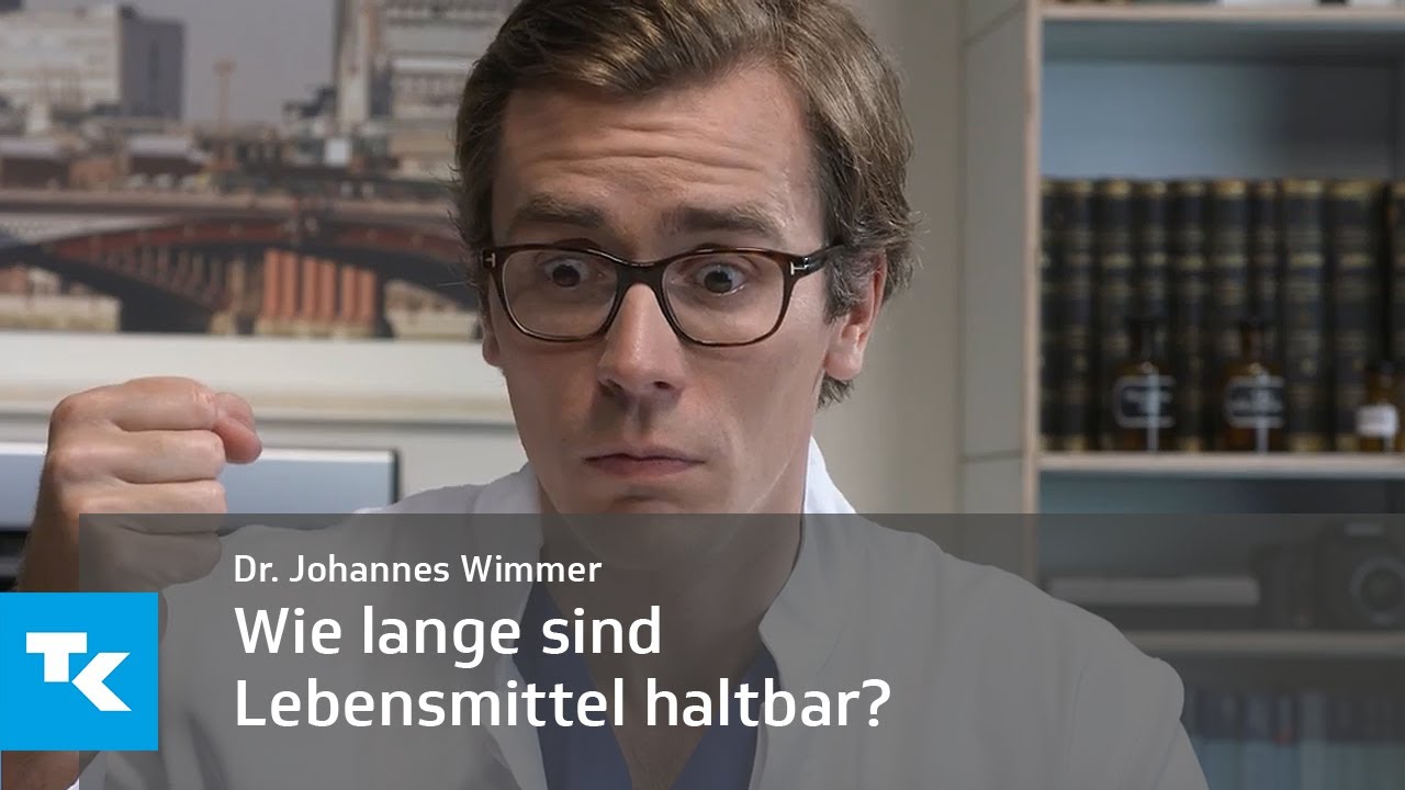 Wie lange sind meine Lebensmittel haltbar? | Dr. Johannes Wimmer