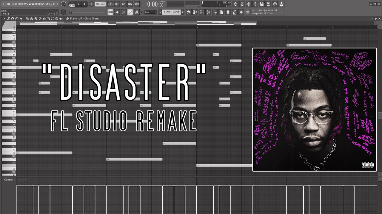 Dro Kenji - DISASTER instrumental (Re. prod by RusselL) (FLP)