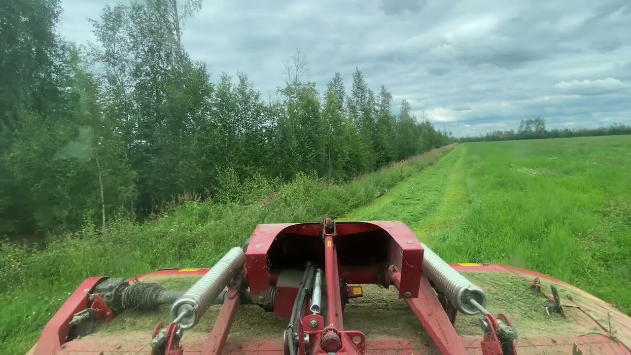 Mowing Grass | Valtra n141 | raw sound