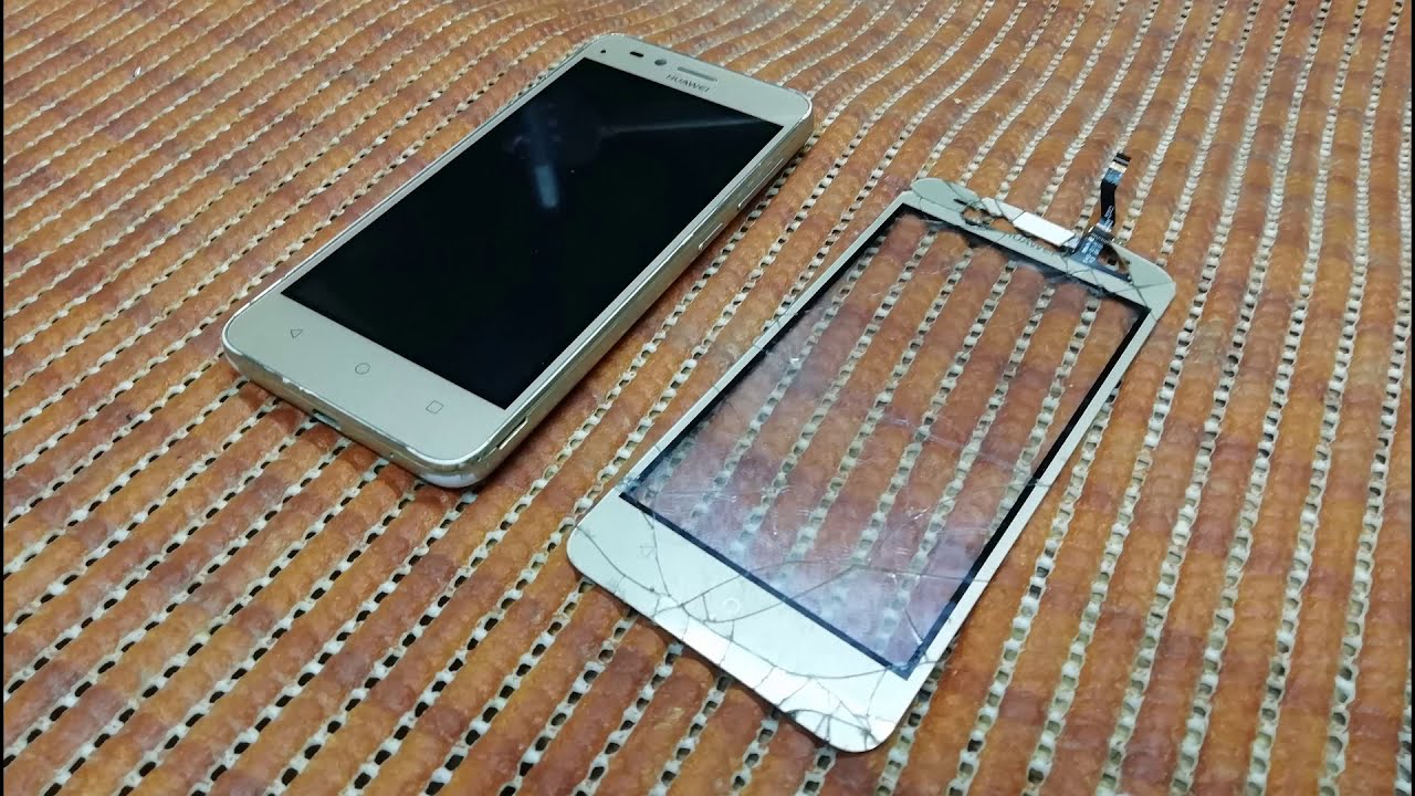 Замена тачскрина на Huawei Y3 в домашних условиях.