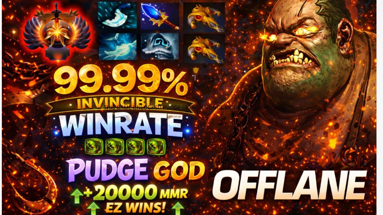 Pudge Gameplay – Ultra Instinct Mode Activated | DOta Clips