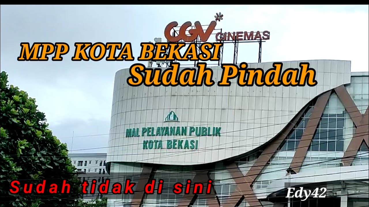 Mall pelayanan publik kota Bekasi di pindah per 2 Desember 2024