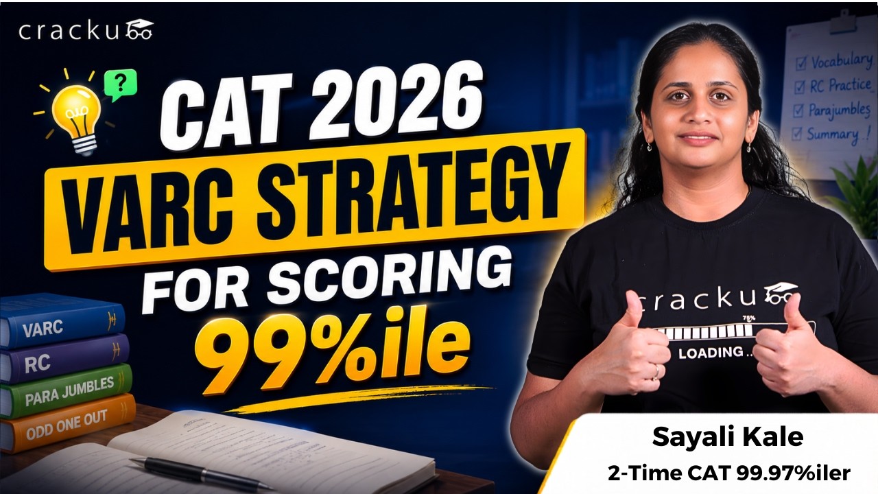 CAT 2026 | VARC Strategy | Ultimate Strategy for Verbal Success | By Sayali Ma'am (CAT 99.97%iler)
